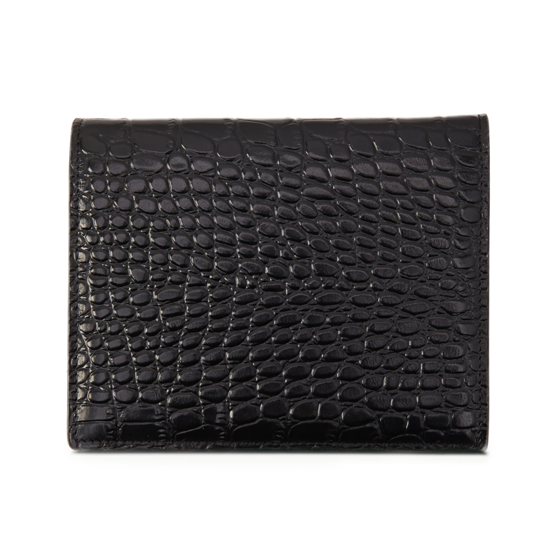 Holland Cooper Chelsea Wallet - Black Croc-1